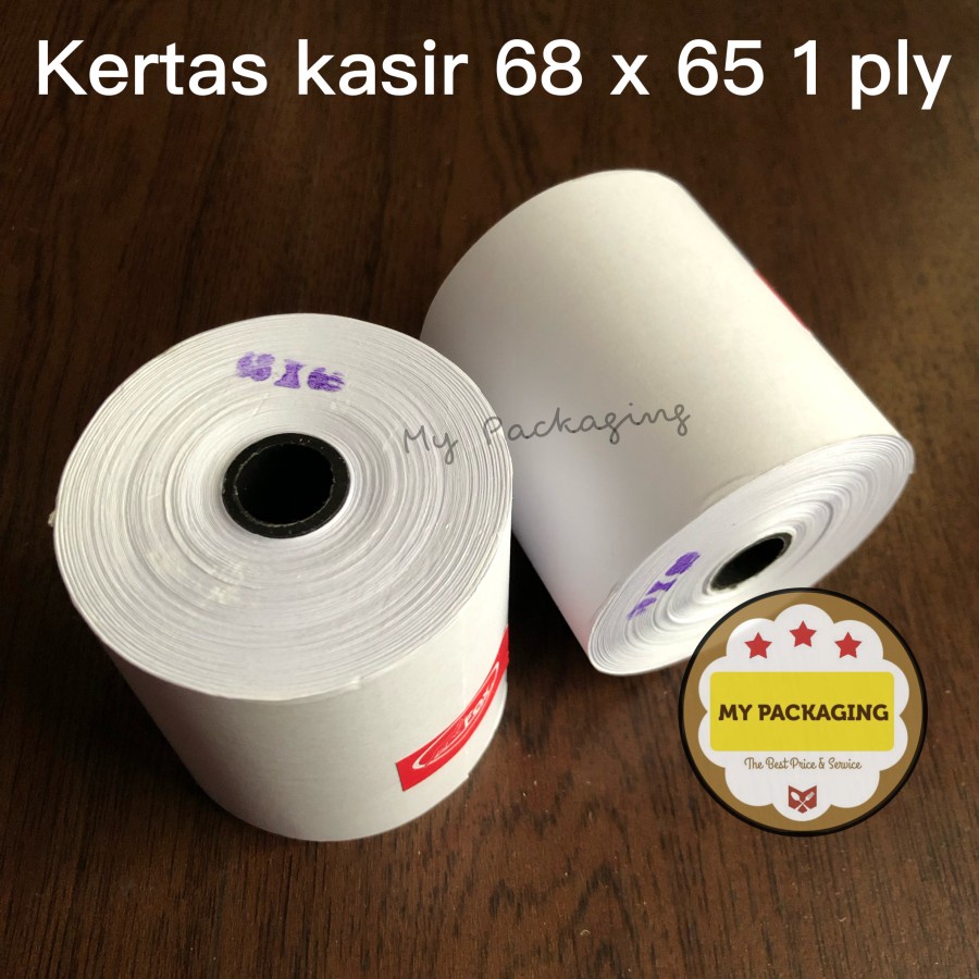 Jual Kertas Kasir X Struk Telstruk Hvs Ply Shopee Indonesia