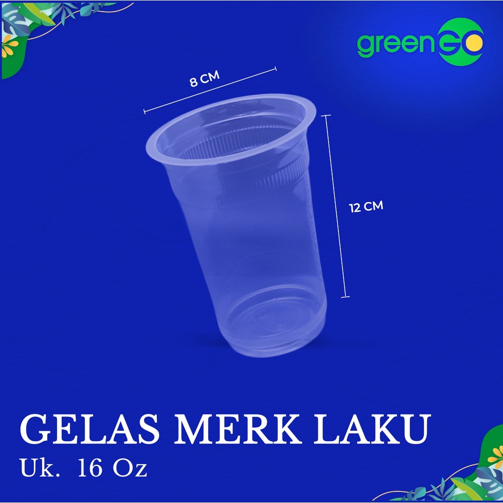 Jual Gelas Plastik 16oz Isi 50pcs Gelas Oz Bening Gelas Cup Es Ukuran Sedang 16 Oz Gelas Plastik 3180