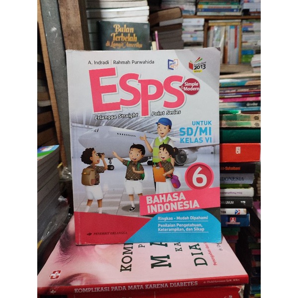 Jual Esps Bahasa Indonesia. Kelas 6 SD. Erlangga | Shopee Indonesia