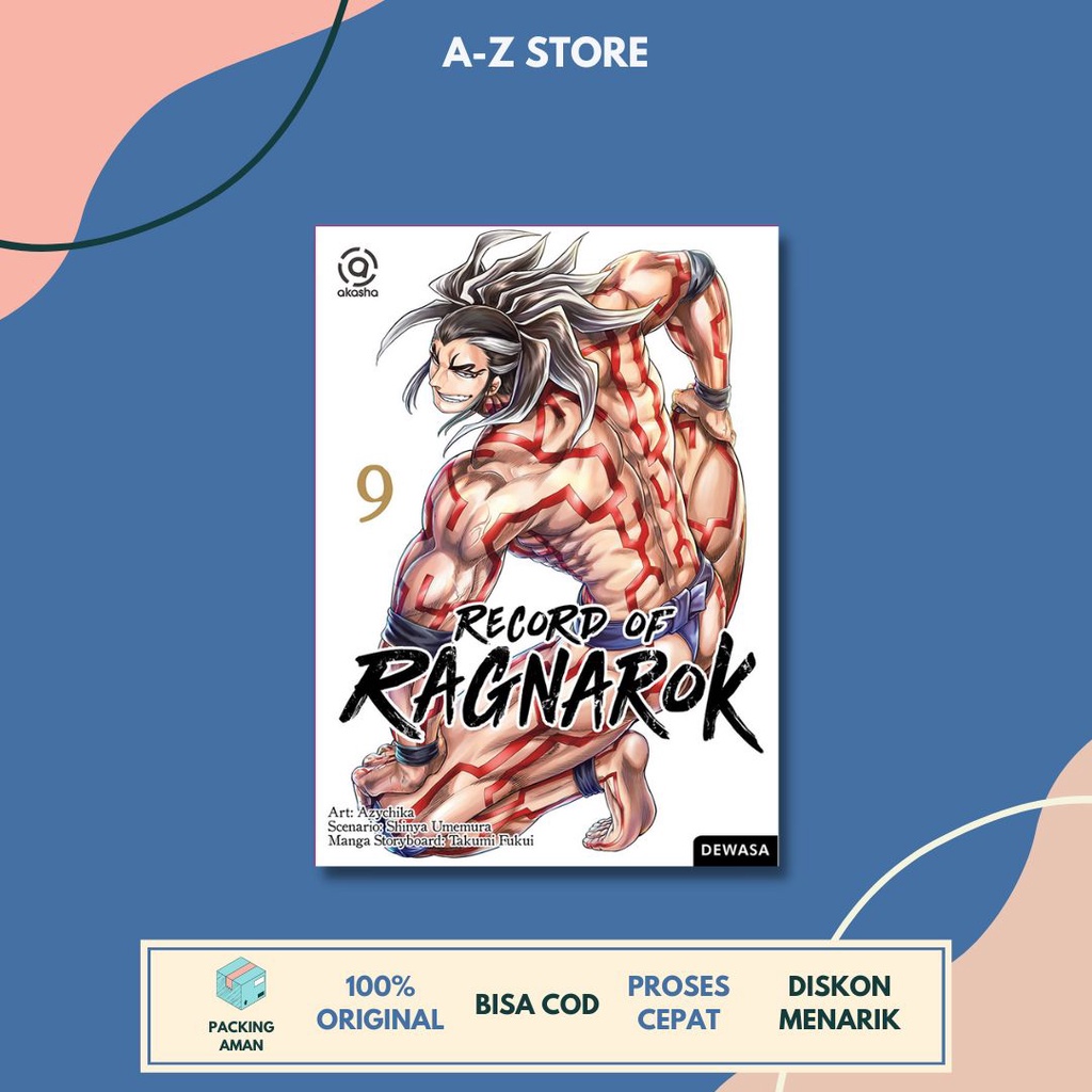Jual AZ - Komik Record of Ragnarok Vol 01-09 | AJI Chika, Shinya ...