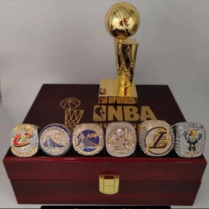 Jual Jersey Nba Championship Rings Import , Alloy Quality | Shopee ...