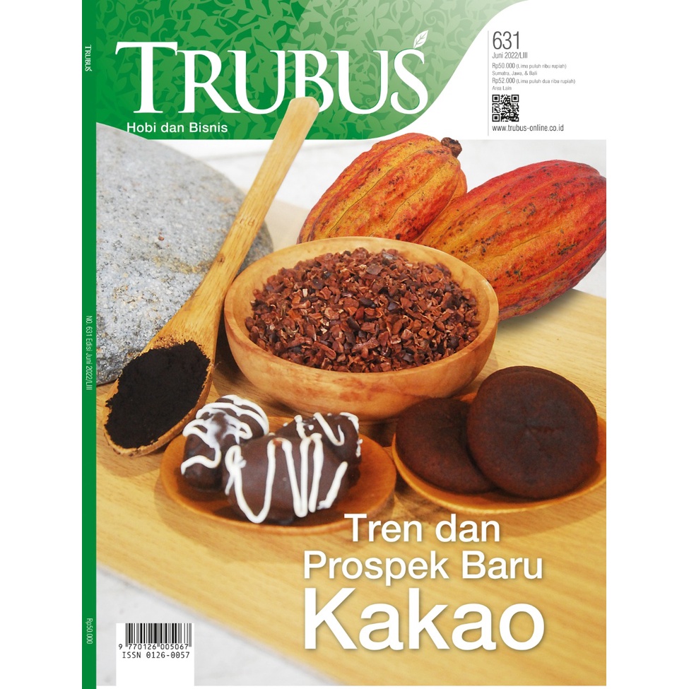 Jual Majalah Trubus Edisi Juni Tren Dan Prospek Baru Kakao