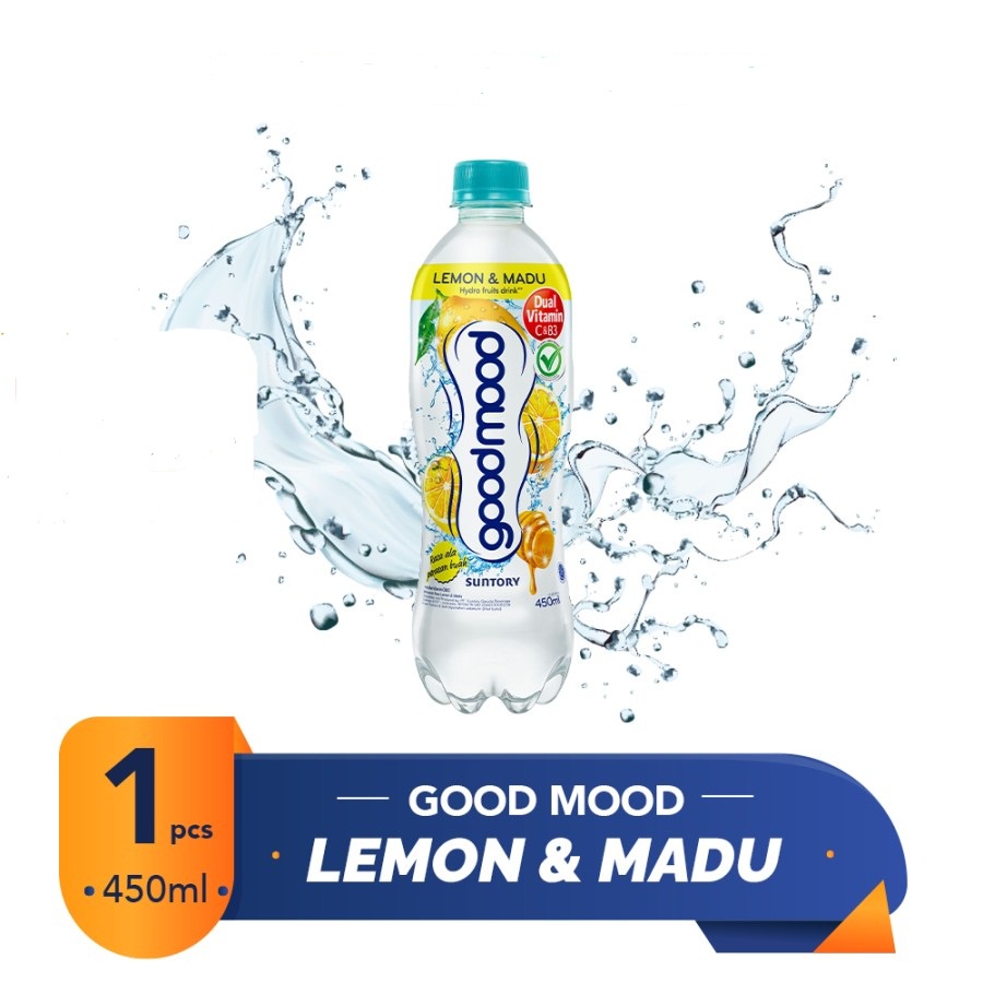 Jual MINUMAN GOOD MOOD LEMON MADU 450ML DUAL VITAMIN C & B3 | Shopee