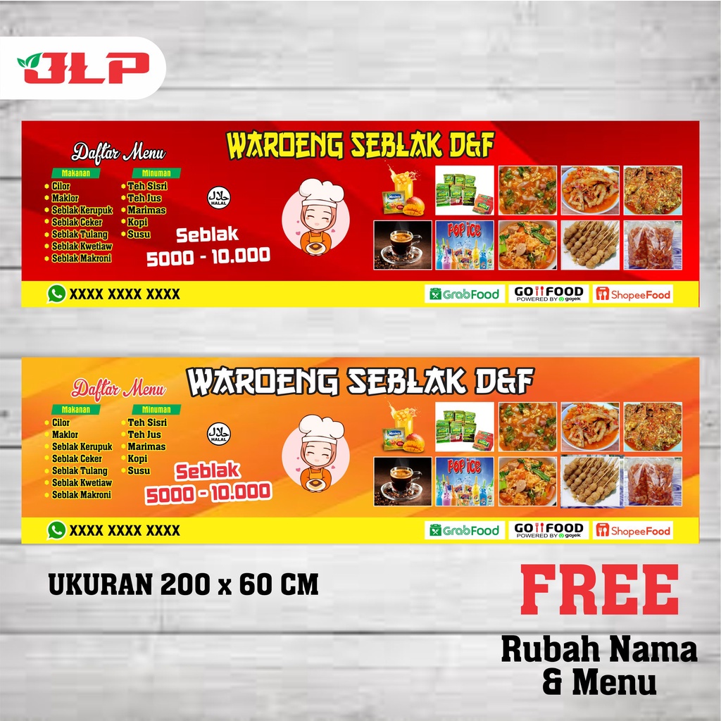 Jual Spanduk Banner Warung Seblak Spanduk Seblak Spanduk Warung Sexiz Pix