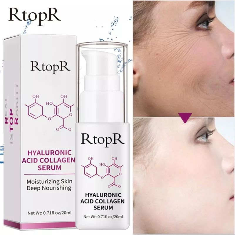 Jual RtopR Hyaluronic Acid Collagen Face Serum 20ml, HERBAL,100