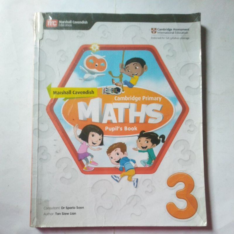 Jual Buku Original Bimbel Anak Cambridge Primary MATHS Pupil's Book 3 ...