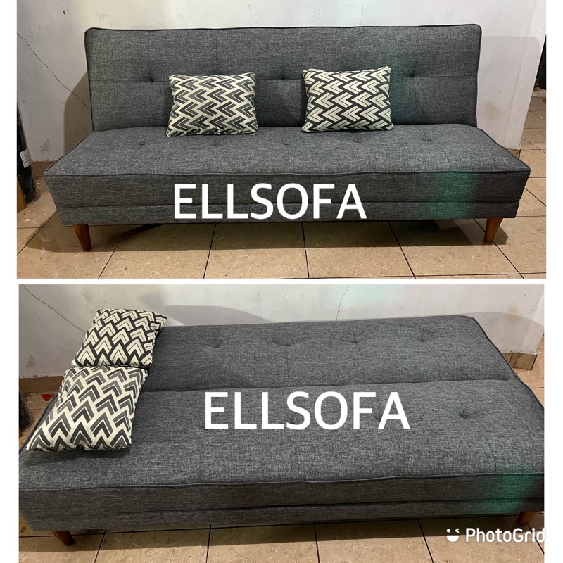 Jual Sofabed Minimalis / Sofa Bed PLUSH TOP Ready Stock Shopee Indonesia