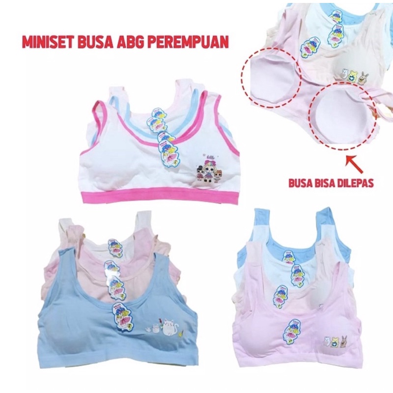 Jual Miniset Busa Anak SD / SMP / SMA ABG Remaja Busa Copot | Shopee ...