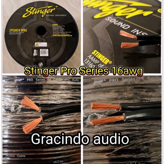STINGER PRO SERIES 12AWG つっこめる スピーカーケーブル