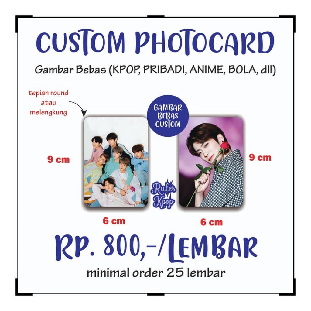 Jual PHOTOCARD & POLAROID CUSTOM | Shopee Indonesia
