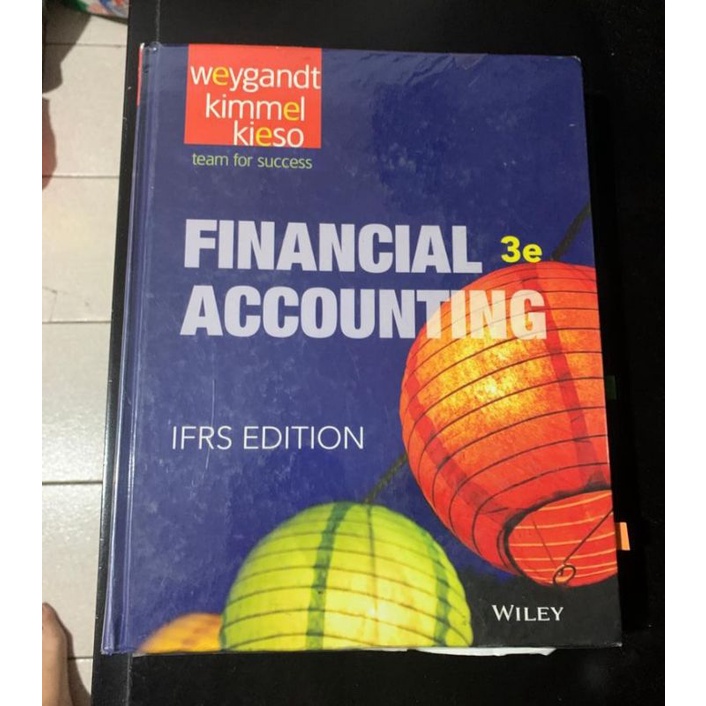 Jual FINANCIAL ACCOUNTING WILEY WEYGANDT KIMMEL KIESO SERIES 3E