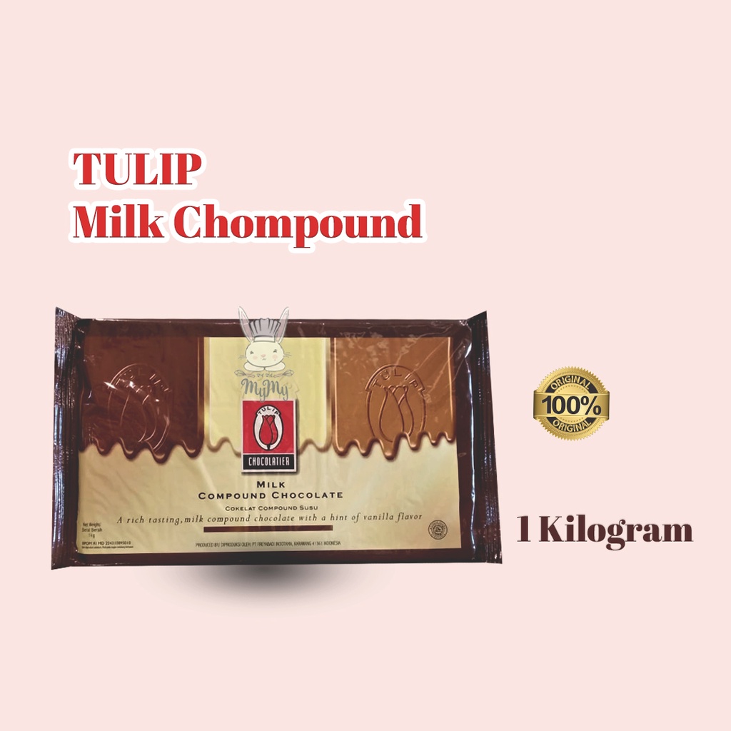 Jual Tulip Milk Choc Compound 1kg Shopee Indonesia