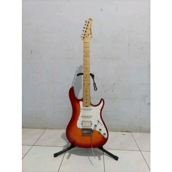 Jual GITAR SAMICK STRATOCASTER HSS NSST 100-H | Shopee Indonesia