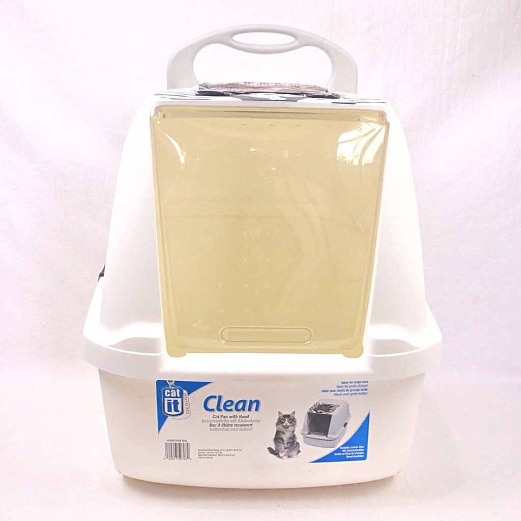 Jual CATIT Toilet Kucing Hooded Cat Pan White Tiger Shopee Indonesia