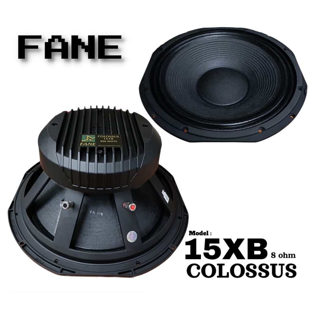 Jual Speaker Fane 15 Inch Collosus 15XB Fane 15 XB original | Shopee ...