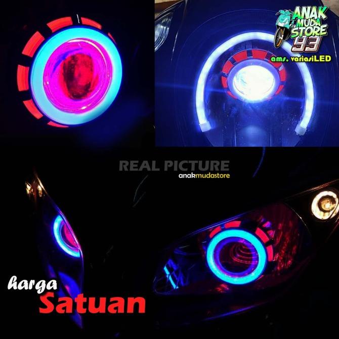 Jual Lampu Depan LED Projie Proji Mini 3 inch Headlamp Motor Beat Vario