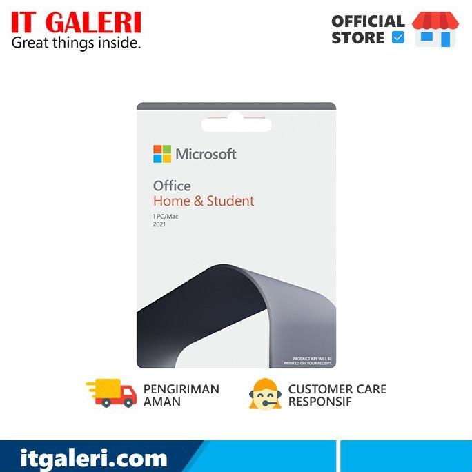 Jual Software Microsoft Office Home & Student 2019 2021 Posa Card Ohs ...