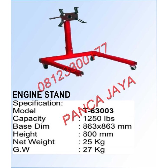 Jual Alat Service Mesin Mobil Engine Stand Mobil Engine Crane Engine