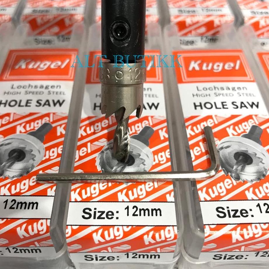 Jual Harga KompetitifKUGEL HOLE SAW BESI H.S.S 12 mm MATA BOR BESI