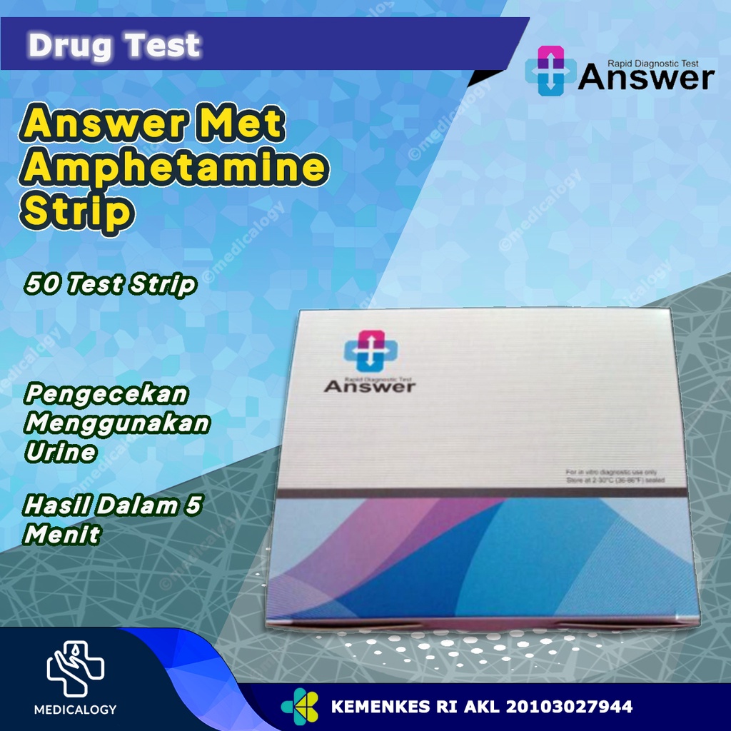 Jual ANSWER MET STRIP (PER BOX) | Shopee Indonesia