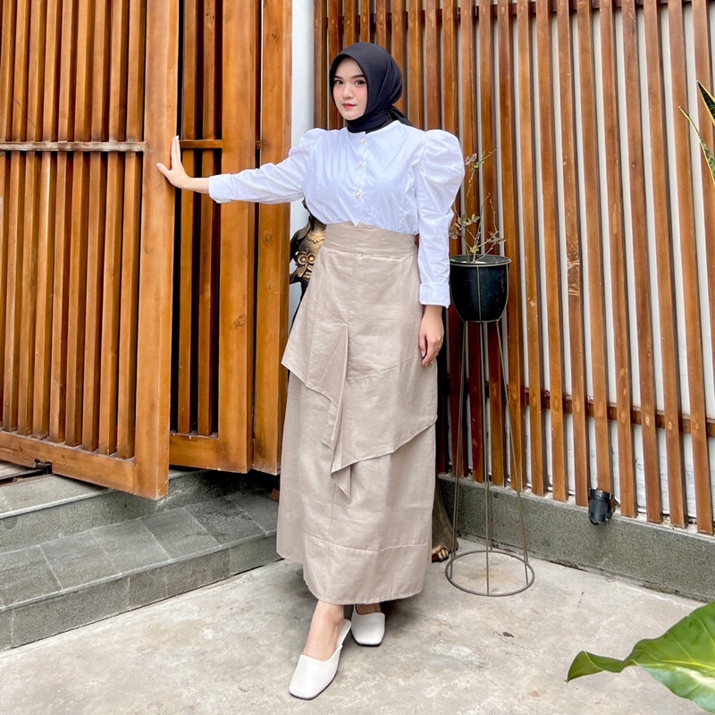 Jual Shankara skirt | Rok Layer | Byvitafa.id | Shopee Indonesia