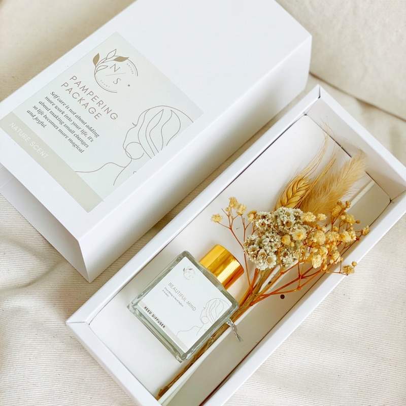 Jual Hampers Reed Diffuser Pengharum ruangan Gift Set Box Birthday ...