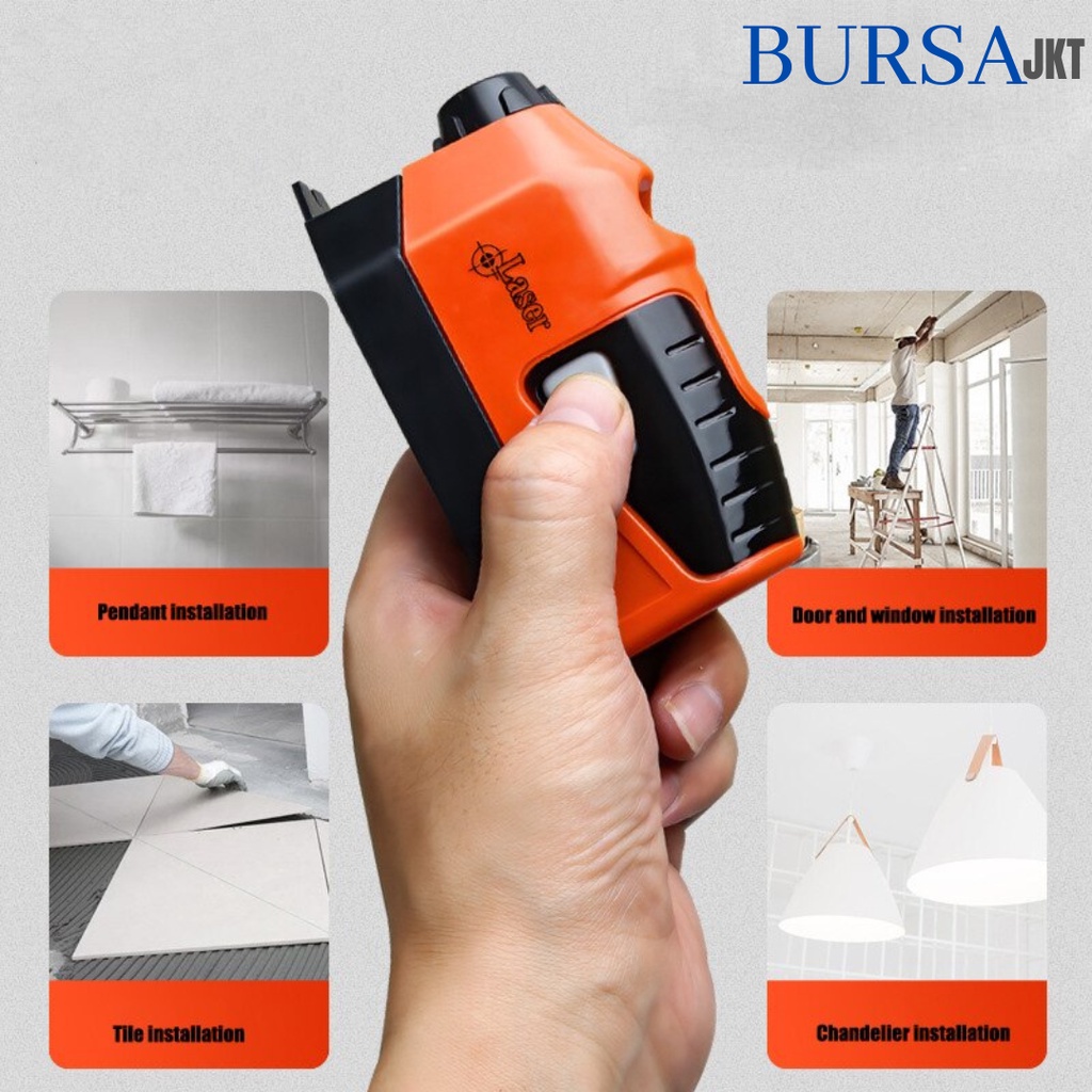 Jual WATERPASS MINI LASER DIGITAL METERAN LEVEL ALAT UKUR KEMIRINGAN ...
