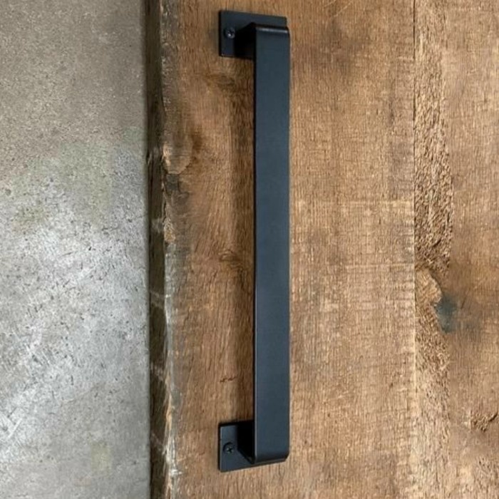 Jual handle pintu besi / gagang pintu besi industrial - 30cm | Shopee