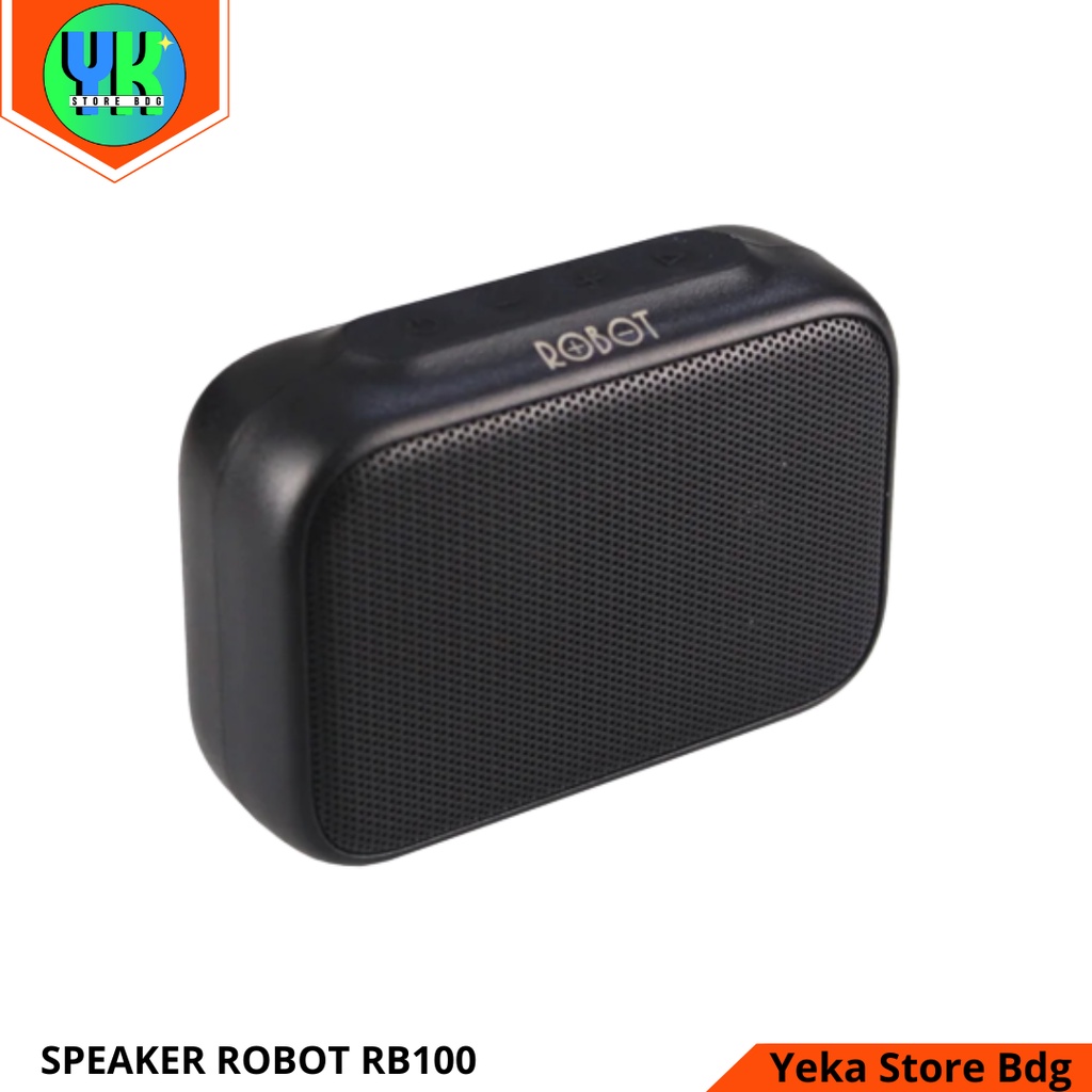 Jual SPEAKER BLUETOOTH ROBOT RB100 (Hi-Fi Sound Portable Audio Wireless ...