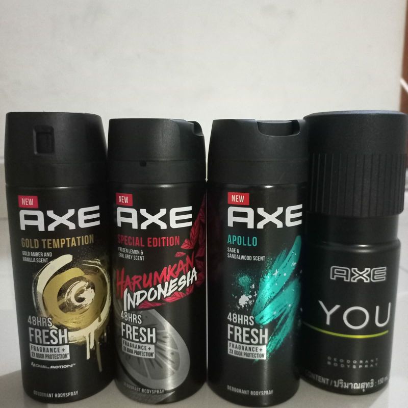 Jual Axe Deodorant Body Spray 150ml -parfum axe pria 150ml | Shopee