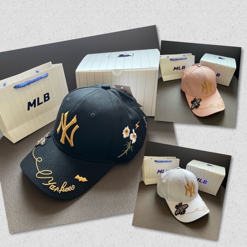 Jual ((NEW IN)) TOPI NY MLB YANKEES BEE / BASEBALL CAP / TOPI PRIA ...