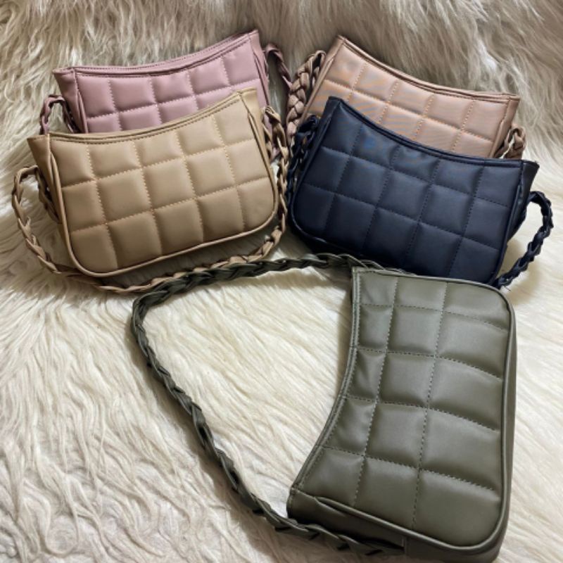 Jual RTL MALANG - Morley LC Tas Bahu Selempang Kepang Muat Banyak Harga