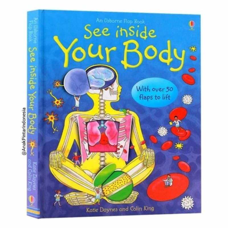Jual USBORNE SEE INSIDE YOUR BODY ( E2-008 ) | Shopee Indonesia