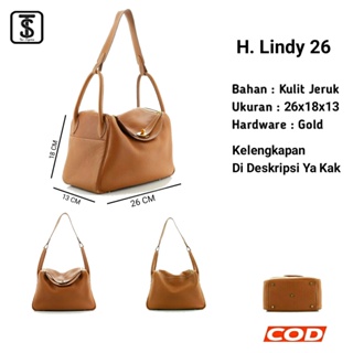 Tas Wanita 2026Hermes Lindy Togo Premium | Tas Selempang & Bahu Wanita  Import