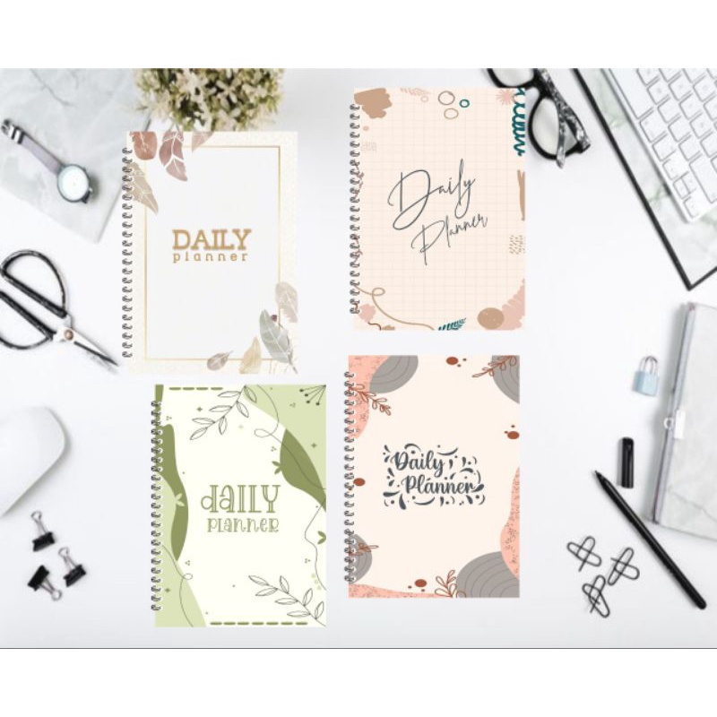 Jual DAILY PLANNER/DAILY PLANNER A5/DAILY PLANNER SPIRAL RING/DAILY ...