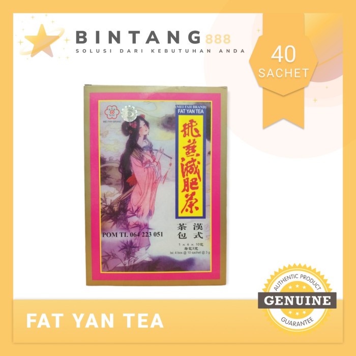 Jual Pt Salim Fat yan tea / fatyan tea / fei yan tea teh pelangsing ...