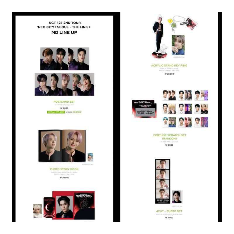 Jual NCT 127 - THE LINK MD | Shopee Indonesia