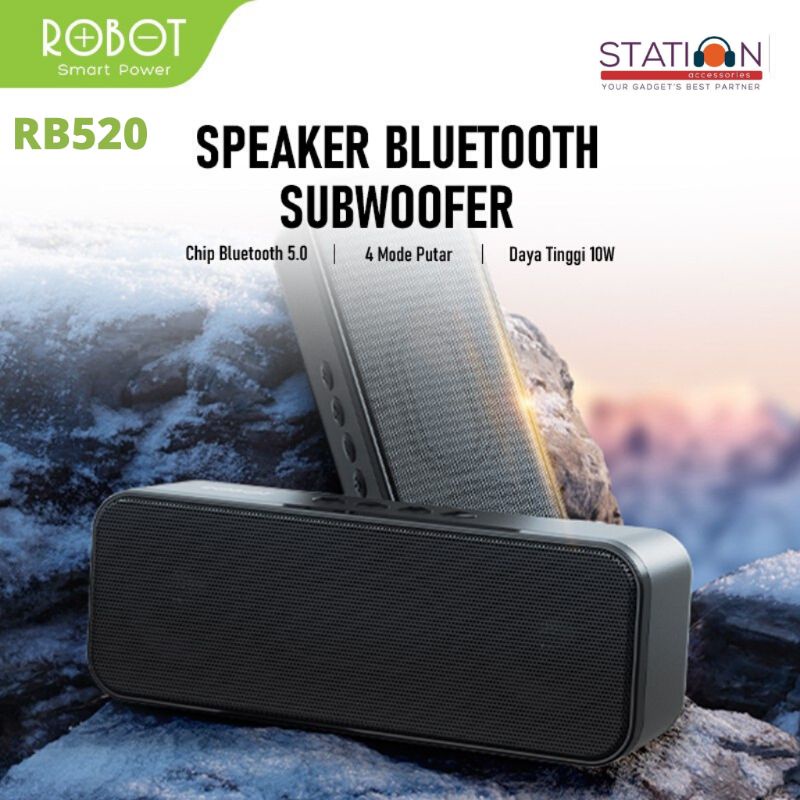 Jual Speaker Bluetooth Robot RB520 Bluetooth 5.0 Portable Audio ...