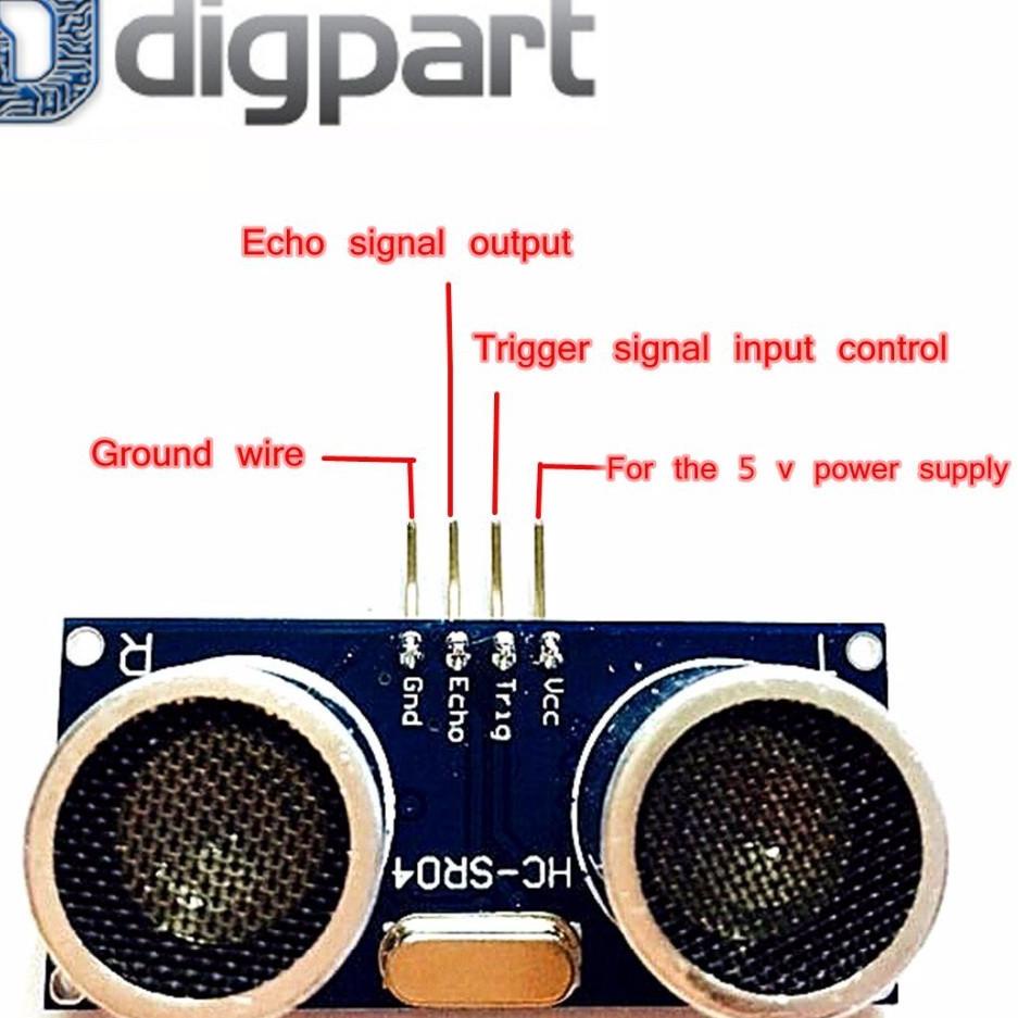 Jual Recomended Hc Sr04 Hcsr04 Sensor Ultrasonic Pengukur Jarak Arduino Raspberry Pi Shopee 0935