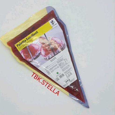 Jual SELAI STRAWBERRY PALETTA EXCELLENT 500 GR | Shopee Indonesia