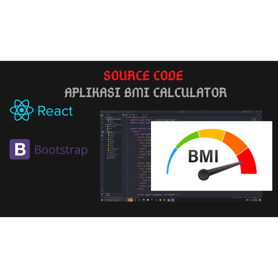 Jual Source Code Aplikasi BMI Calculator Shopee Indonesia