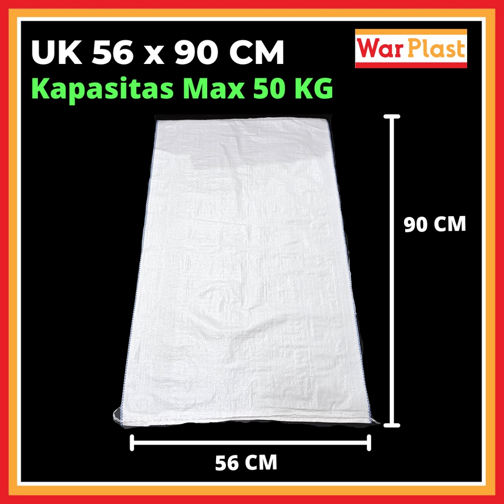 Jual Karung Plastik BARU UK 45 x 75 | 56 x 90 | 60 x 100 | 75 x 115 ...