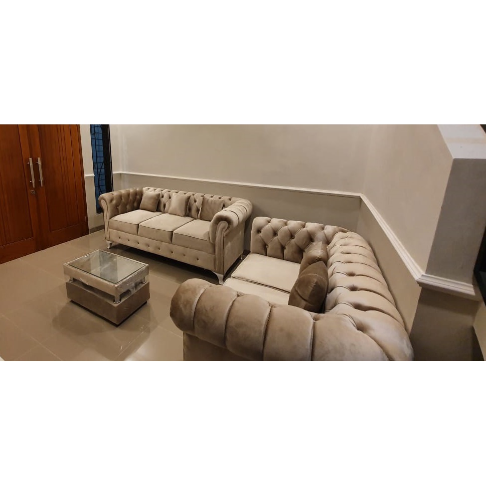 Jual Sofa Minimalis Chesterfield Full Set Shopee Indonesia