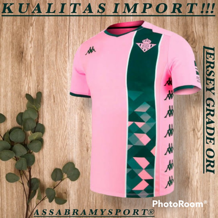Real betis pink jersey deals