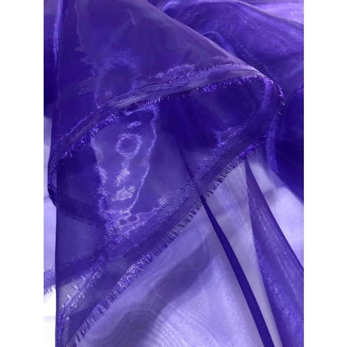Jual Kain Bahan Organza Organdi Kain Kaca Premium Soft Touch High
