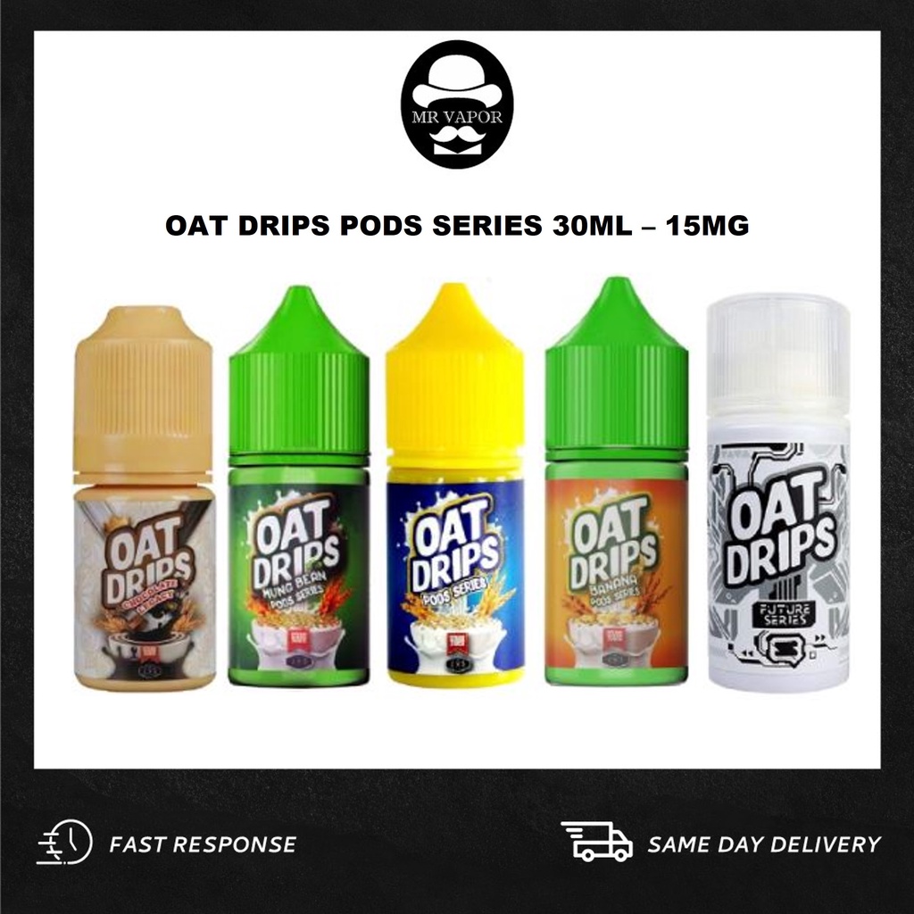 Jual Oat Drips Liquid Pods Friendly 30ml 15mg Original Shopee Indonesia