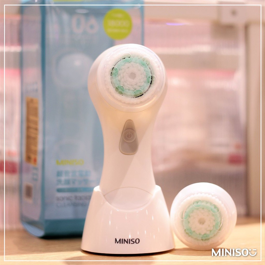 Jual Miniso Sonic Cleansing Facial Brush Miniso Facial Brush Electric