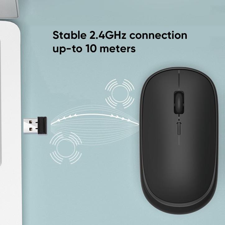 Jual Harga Spesial Smartfish Wireless Optical Mouse Warna Macaron ...