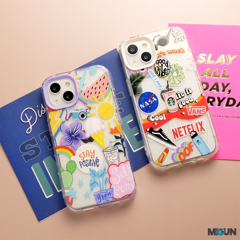 Jual New! (1) FYP Vibes Case - 2 in 1 Softcase for IPhone 7 8 SE2020 X ...