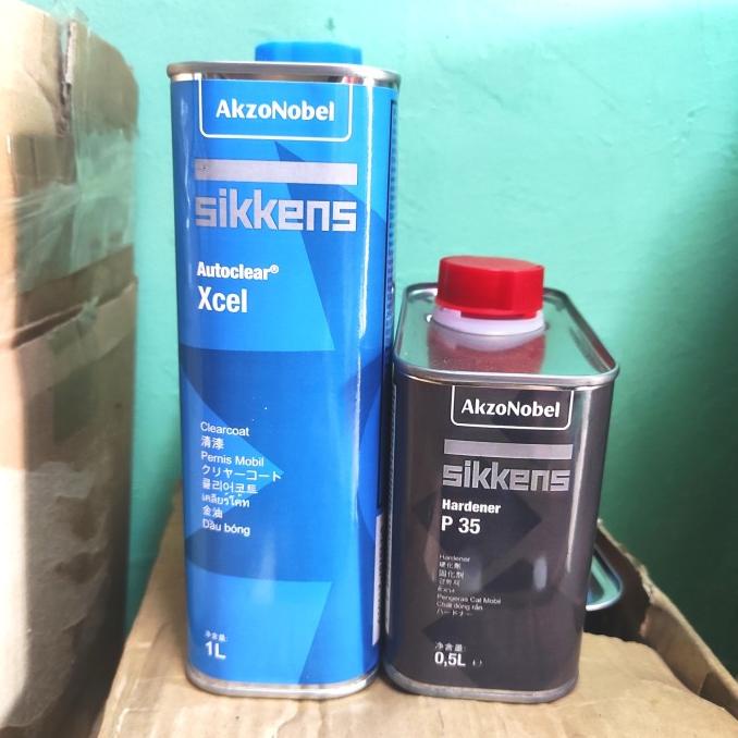 Jual Clear sikkens xcel set hardener / pernis sikkens Shopee Indonesia